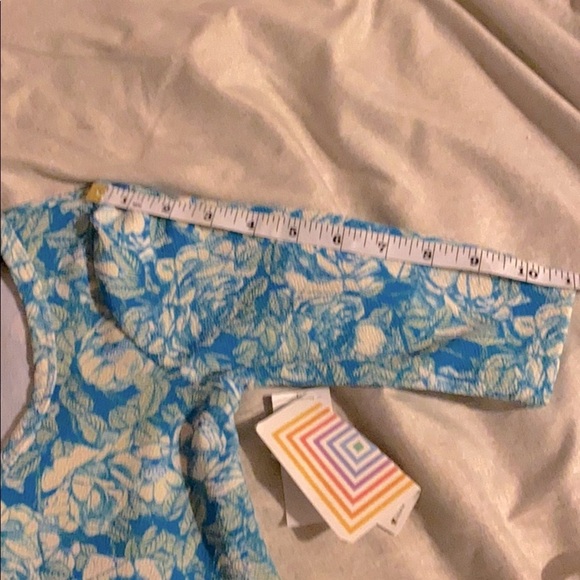 NEW  Lularoe blue floral dress size-XXS - Picture 7 of 10